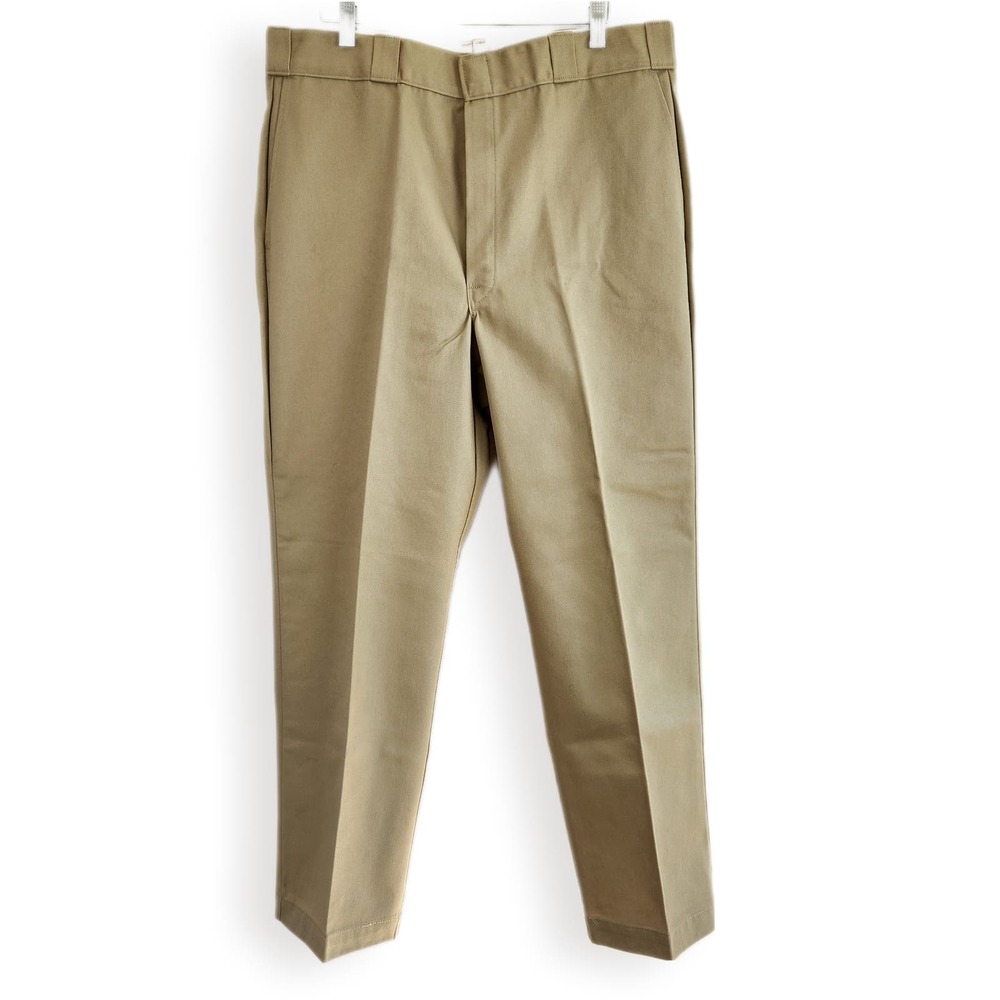 Vintage Dickies Flat Front Khaki Pants 38 x 30